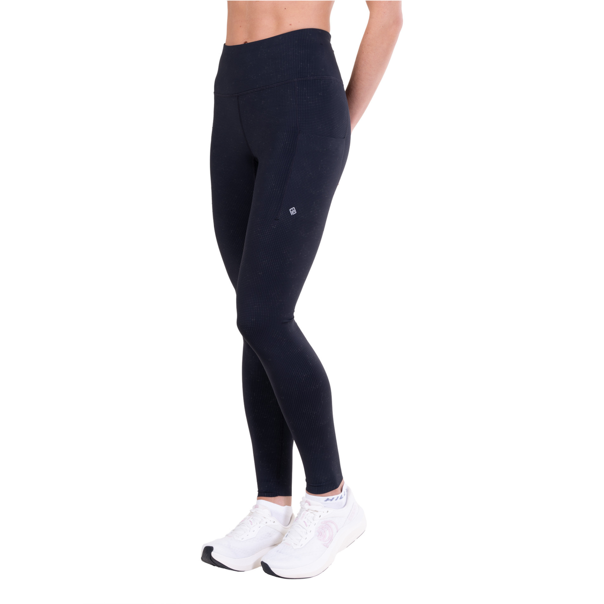 Ronhill Women's Tech Reflect Lux Tights (Black/Reflect)