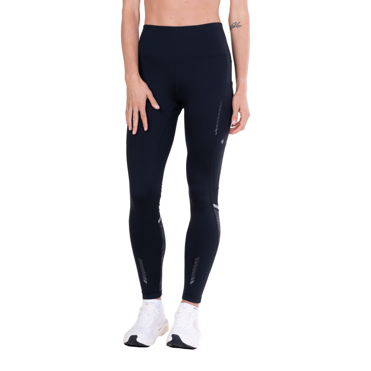 Ronhill Women's Tech Reflect Tights (Black/Reflect)