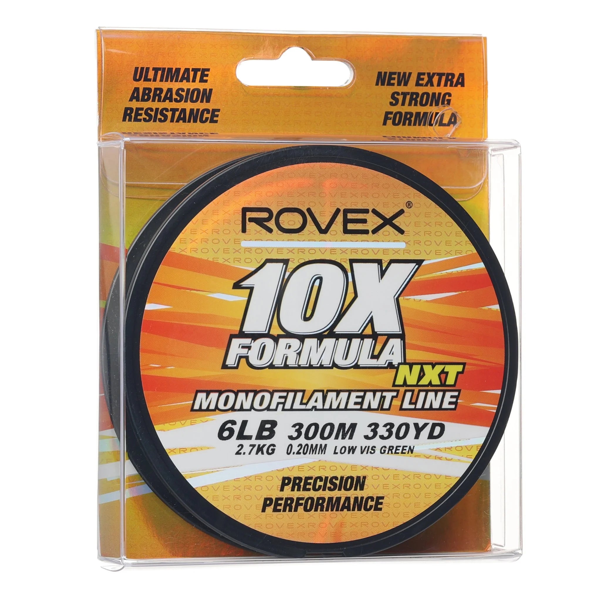 Rovex 10X Formula Monofilament Line (300m/6lbs/0.20mm)(Green)