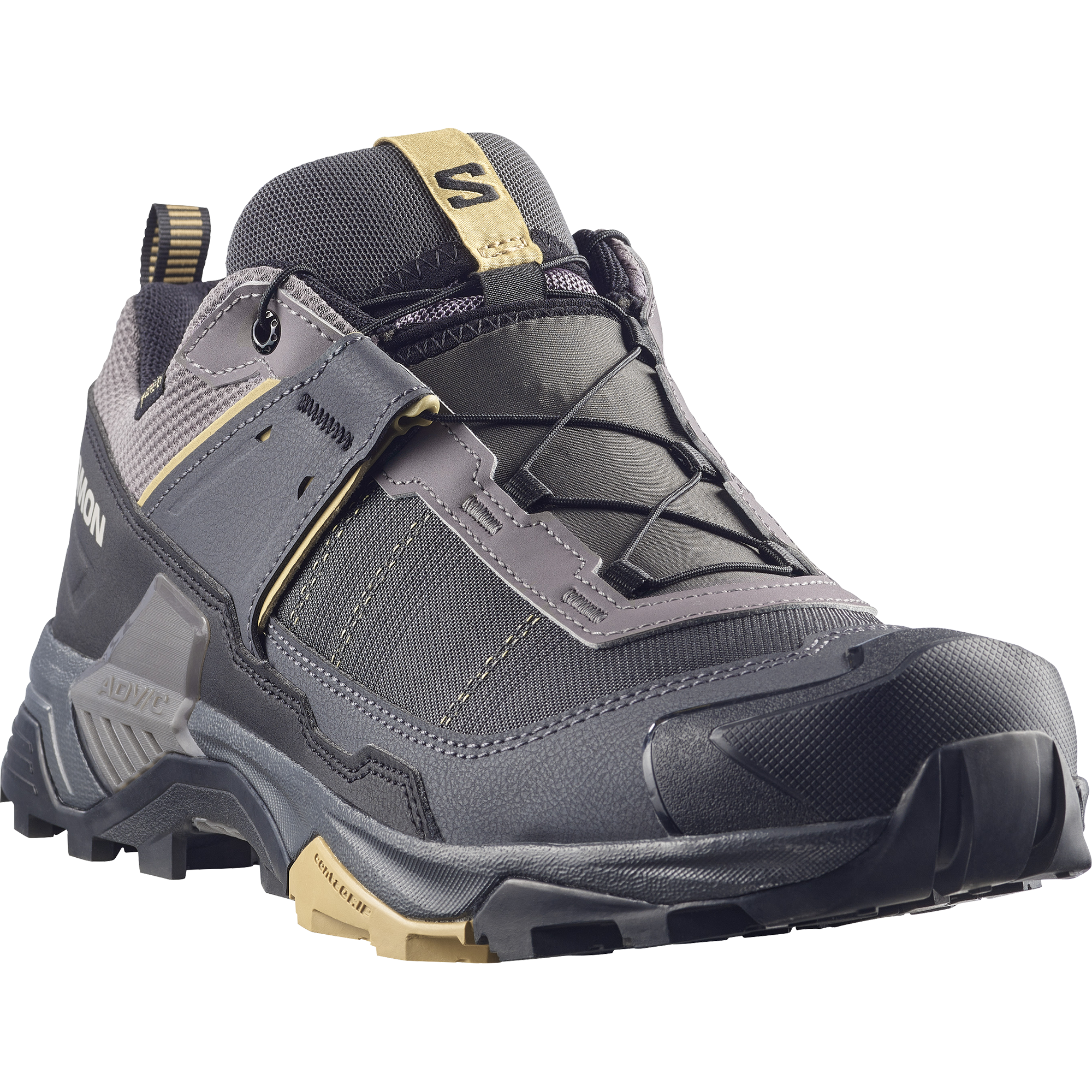 Salomon Men's X Ultra 5 Gore-Tex Trail Shoes (Dark Gull Gray/Asphalt)