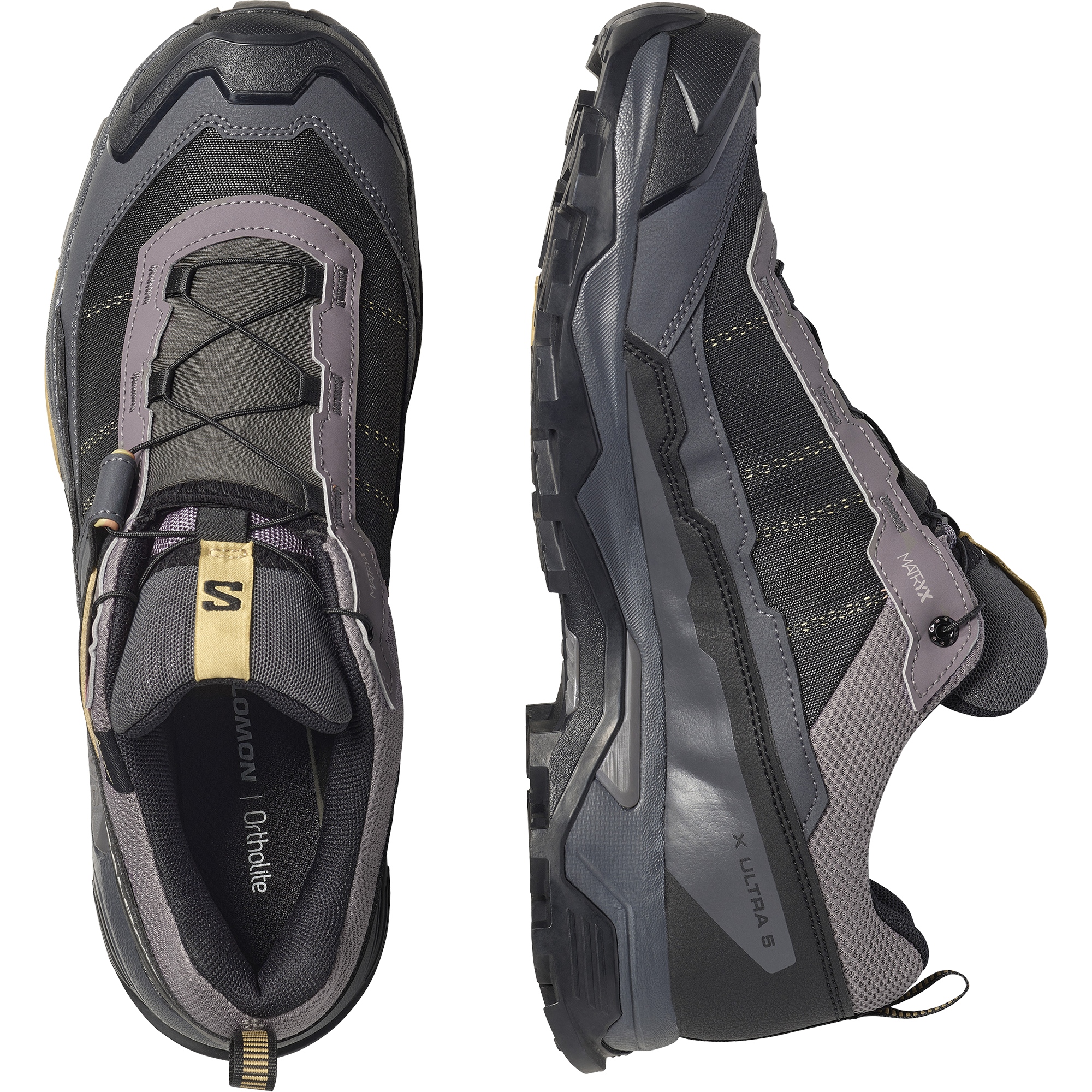 Salomon Men's X Ultra 5 Gore-Tex Trail Shoes (Dark Gull Gray/Asphalt)