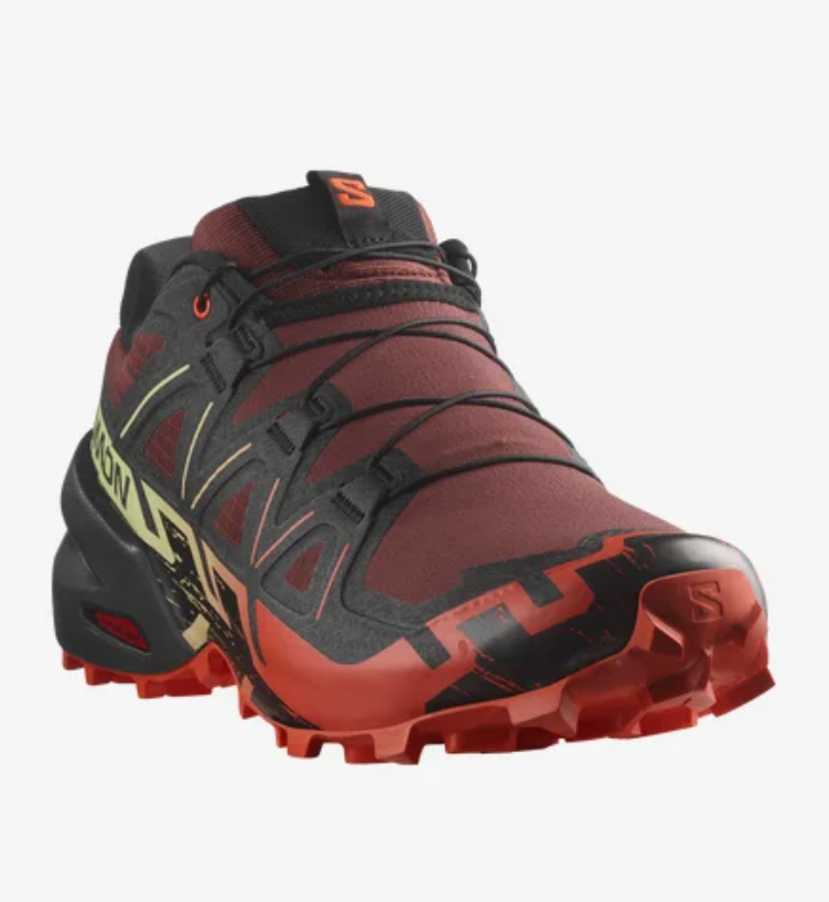 salomon speedcross 6 gtx rum raisin barn red canyon clay