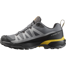 Load image into Gallery viewer, Salomon Men's X Ultra 360 Gore-Tex Trail Shoes (Castlerock/Black/Spicy Mustard)
