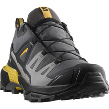 Load image into Gallery viewer, Salomon Men's X Ultra 360 Gore-Tex Trail Shoes (Castlerock/Black/Spicy Mustard)