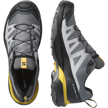 Load image into Gallery viewer, Salomon Men's X Ultra 360 Gore-Tex Trail Shoes (Castlerock/Black/Spicy Mustard)