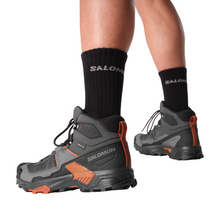 Load image into Gallery viewer, Salomon Men's X Ultra 5 Gore-Tex Mid Trail Boots (Asphalt/Castlerock/Burnt Ochre)