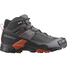Load image into Gallery viewer, Salomon Men's X Ultra 5 Gore-Tex Mid Trail Boots (Asphalt/Castlerock/Burnt Ochre)