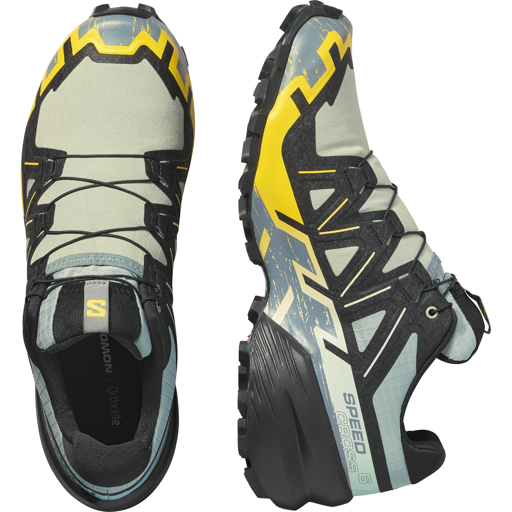 Salomon Men's Speedcross 6 Trail Running Shoes (Wrought Iron/Black/Incaberry)