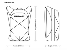Load image into Gallery viewer, Salomon Trailblazer 10L Daysack (Black/Alloy)(One Size)