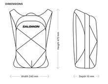 Load image into Gallery viewer, Salomon Trailblazer 10L Daysack (Red Dahlia/High Risk Red)(One Size)