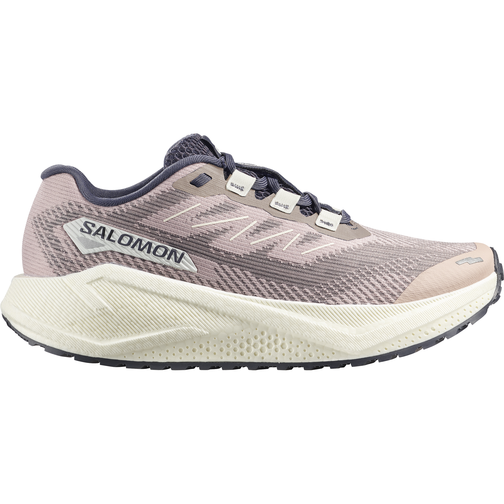 Salomon Women's Aero Blaze 3 Gravel Running Shoes (Shadow Grey/Vanilla Ice)