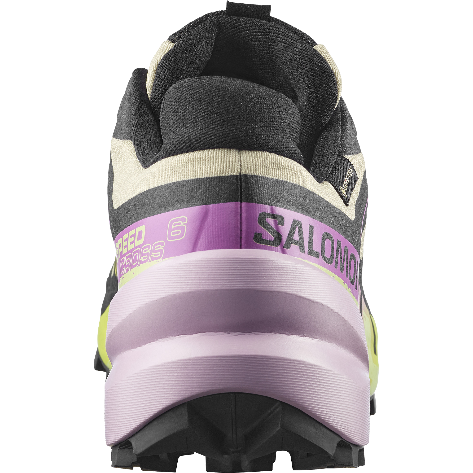 Salomon Women's Speedcross 6 Gore-Tex Trail Running Shoes (Bog/Dawn Pink)