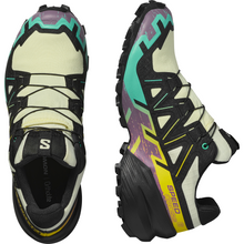 Load image into Gallery viewer, Salomon Women's Speedcross 6 Gore-Tex Trail Running Shoes (Transparent Yellow/Black/Waterfall)