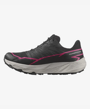 Load image into Gallery viewer, Salomon Women&#39;s Thundercross Gore-Tex Trail Running Shoes (Black/Pink)
