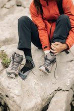 Load image into Gallery viewer, Salomon Women's X Ultra 360 Gore-Tex Mid Trail Boots (Plum Kitten/Phantom/Cork)