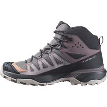 Load image into Gallery viewer, Salomon Women's X Ultra 360 Gore-Tex Mid Trail Boots (Plum Kitten/Phantom/Cork)