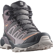 Load image into Gallery viewer, Salomon Women's X Ultra 360 Gore-Tex Mid Trail Boots (Plum Kitten/Phantom/Cork)