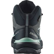 Load image into Gallery viewer, Salomon Women's X Ultra 360 Gore-Tex Mid Trail Boots (Turbulence/Carbon/Tourmaline)