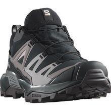 Load image into Gallery viewer, Salomon Women's X Ultra 360 Gore-Tex Trail Shoes (Black/Plum Kitten/Shale)