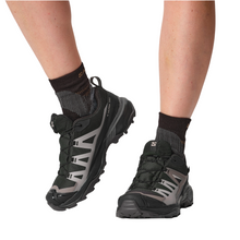 Load image into Gallery viewer, Salomon Women's X Ultra 360 Gore-Tex Trail Shoes (Black/Plum Kitten/Shale)