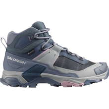 Load image into Gallery viewer, Salomon Women's X Ultra 5 Gore-Tex Mid Trail Boots (Spellbound/Monument/Dusky Orchid)