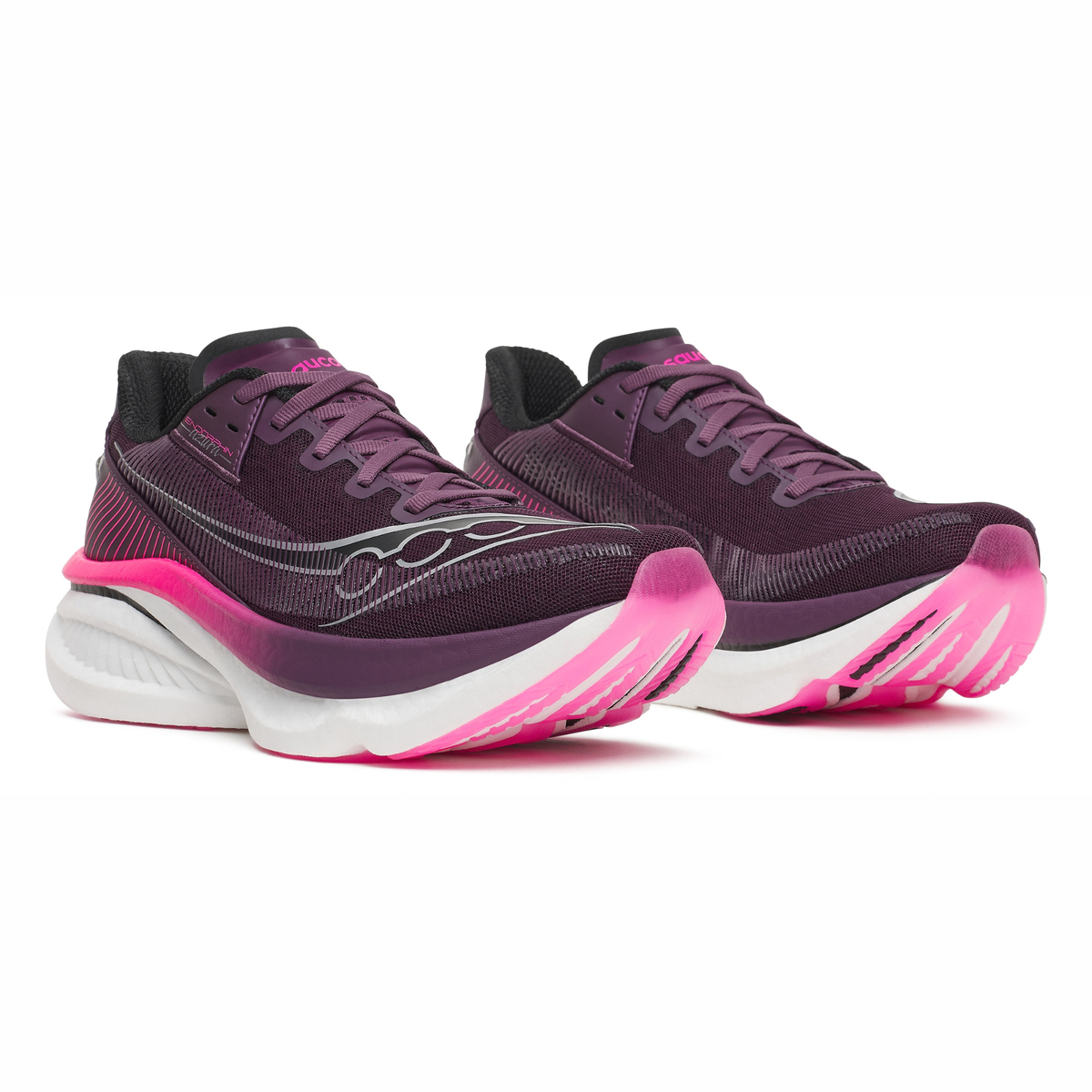 Saucony Women's Endorphin Azura Running Shoes (Eggplant/Shock)