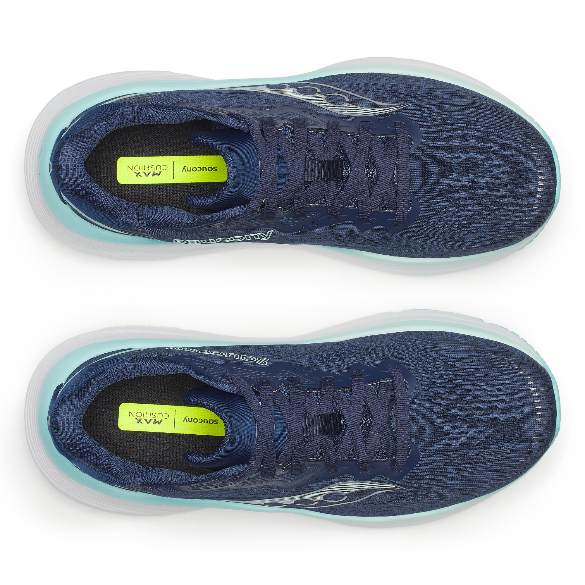 Saucony Women's Guide 19 Running Shoes (Navy/Aqua)