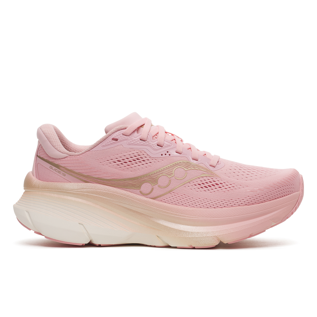 Saucony Women's Guide 19 Running Shoes Touch Ivory 1034 S101465