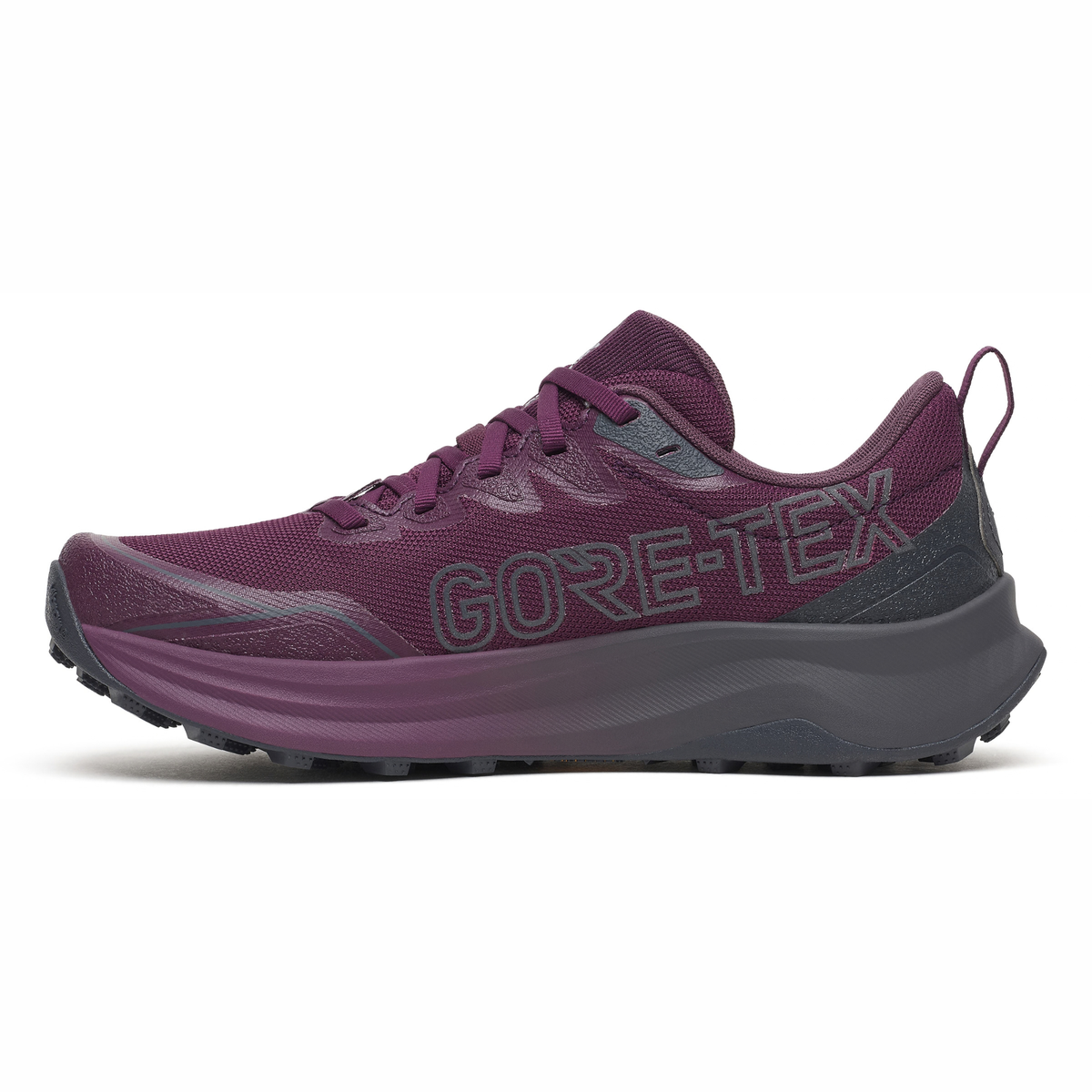 Saucony Women's Peregrine 16 Gore-Tex Trail Running Shoes (Eggplant/Ebony)