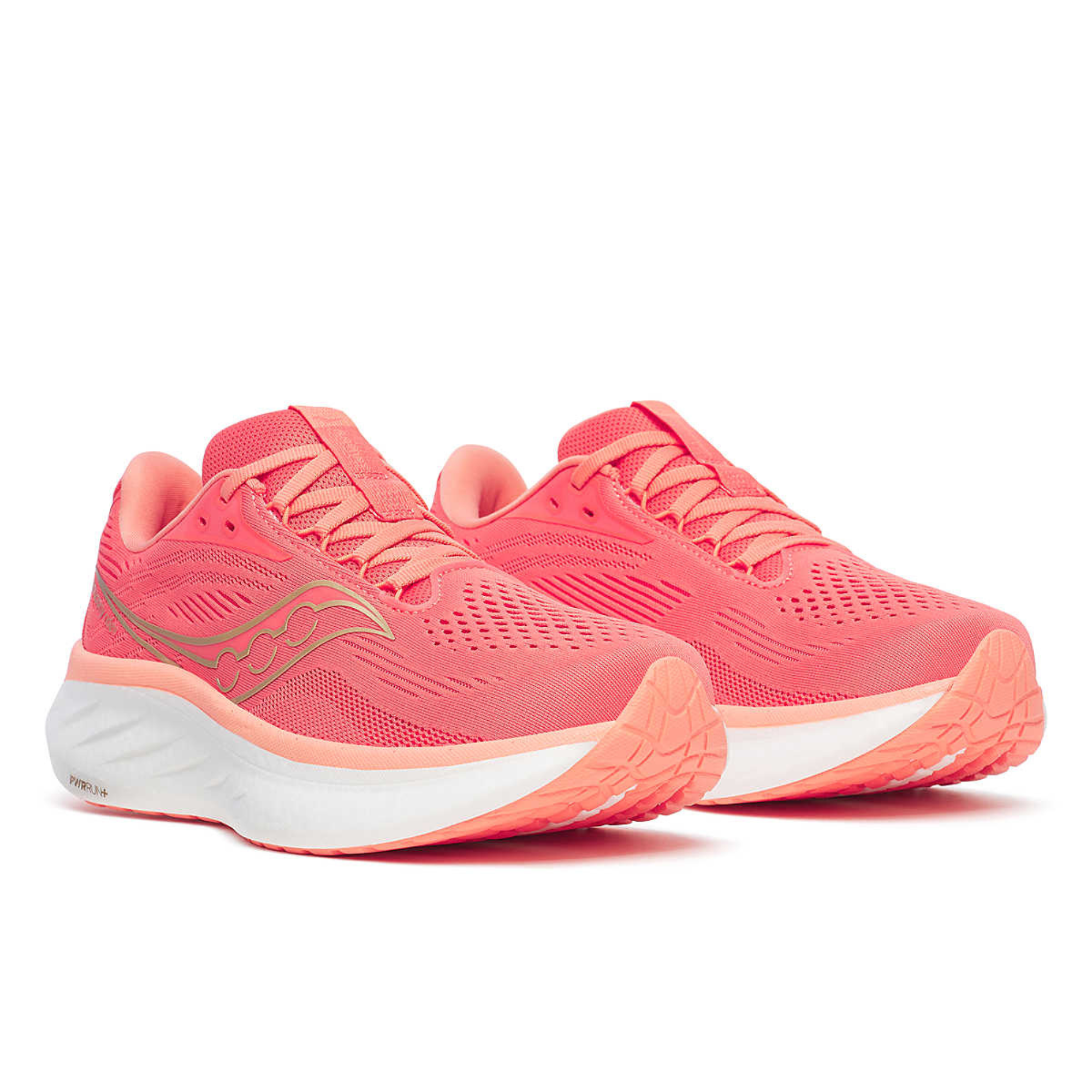 Saucony Women's Ride 18 Running Shoes (Coral/Salmon)
