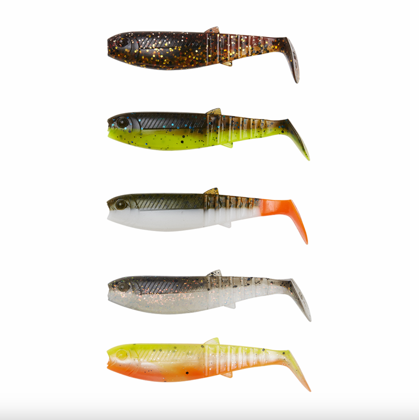 Savage Gear Cannibal Shad Kit (5.5cm/6.8cm)(36 Pieces)