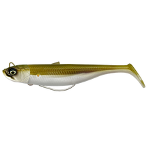 Load image into Gallery viewer, Savage Gear Minnow Weedless 2+1 Soft Lure (12.5cm/Sinking/28g)(Khaki)
