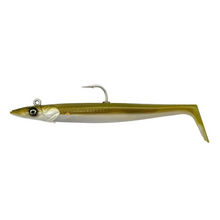 Load image into Gallery viewer, Savage Gear Sandeel V2 2+1 Lure (12cm/Sinking/22g)(Khaki)