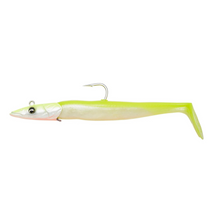 Load image into Gallery viewer, Savage Gear Sandeel V2 2+1 Lure (12cm/Sinking/22g)(Lemon Back)