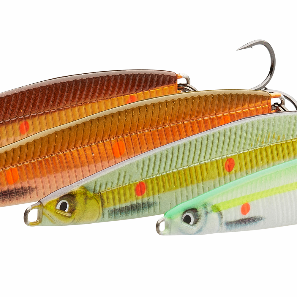Savage Gear Seeker Intense Strike Point ISP Sinking Metal Lure (10cm/28g - Fluo UV Red/Black)