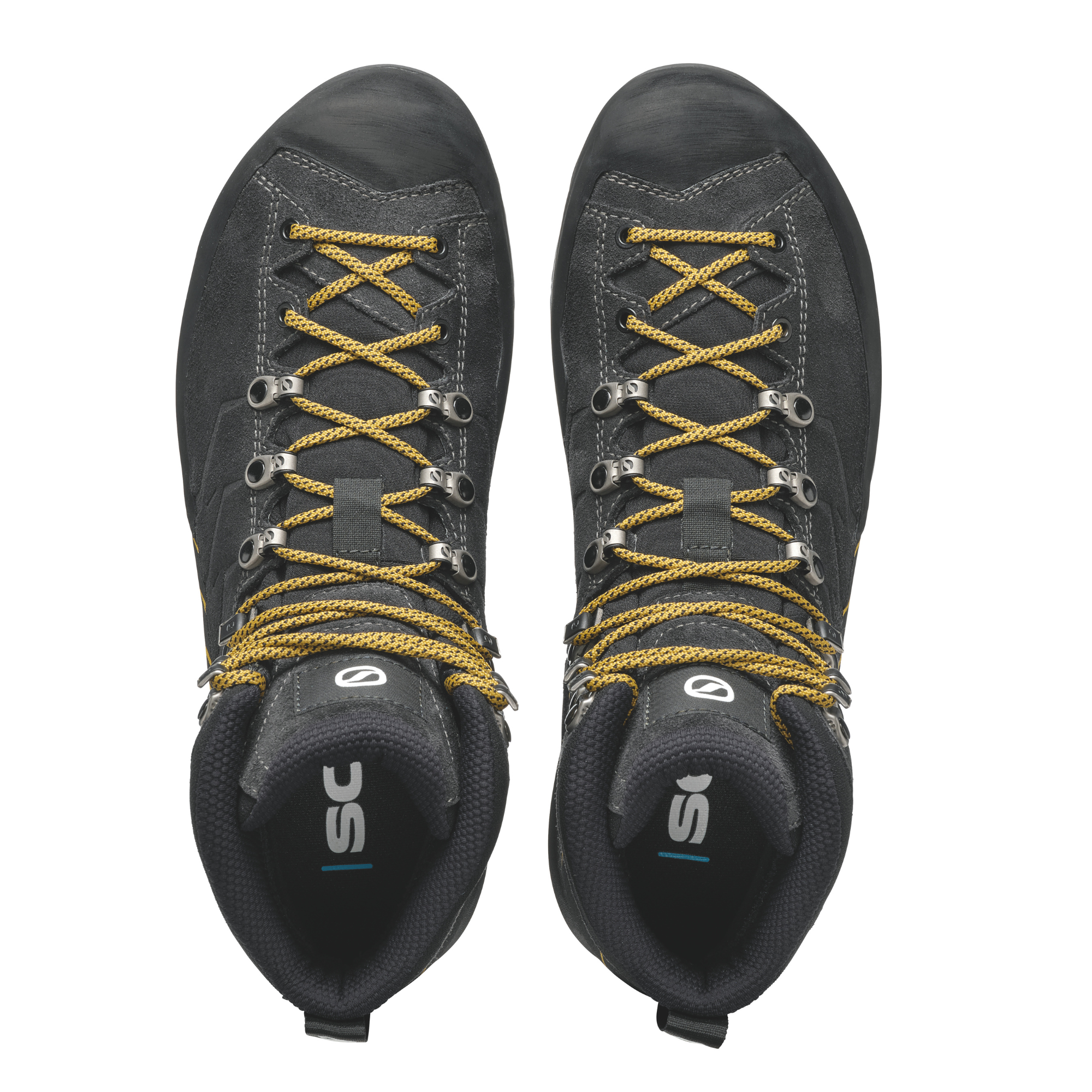 Scarpa Men's Mescalito Trek Gore-Tex Mountaineering Boots (Dark Anthracite/Mustard)