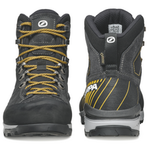 Load image into Gallery viewer, Scarpa Men's Mescalito Trek Gore-Tex Mountaineering Boots (Dark Anthracite/Mustard)