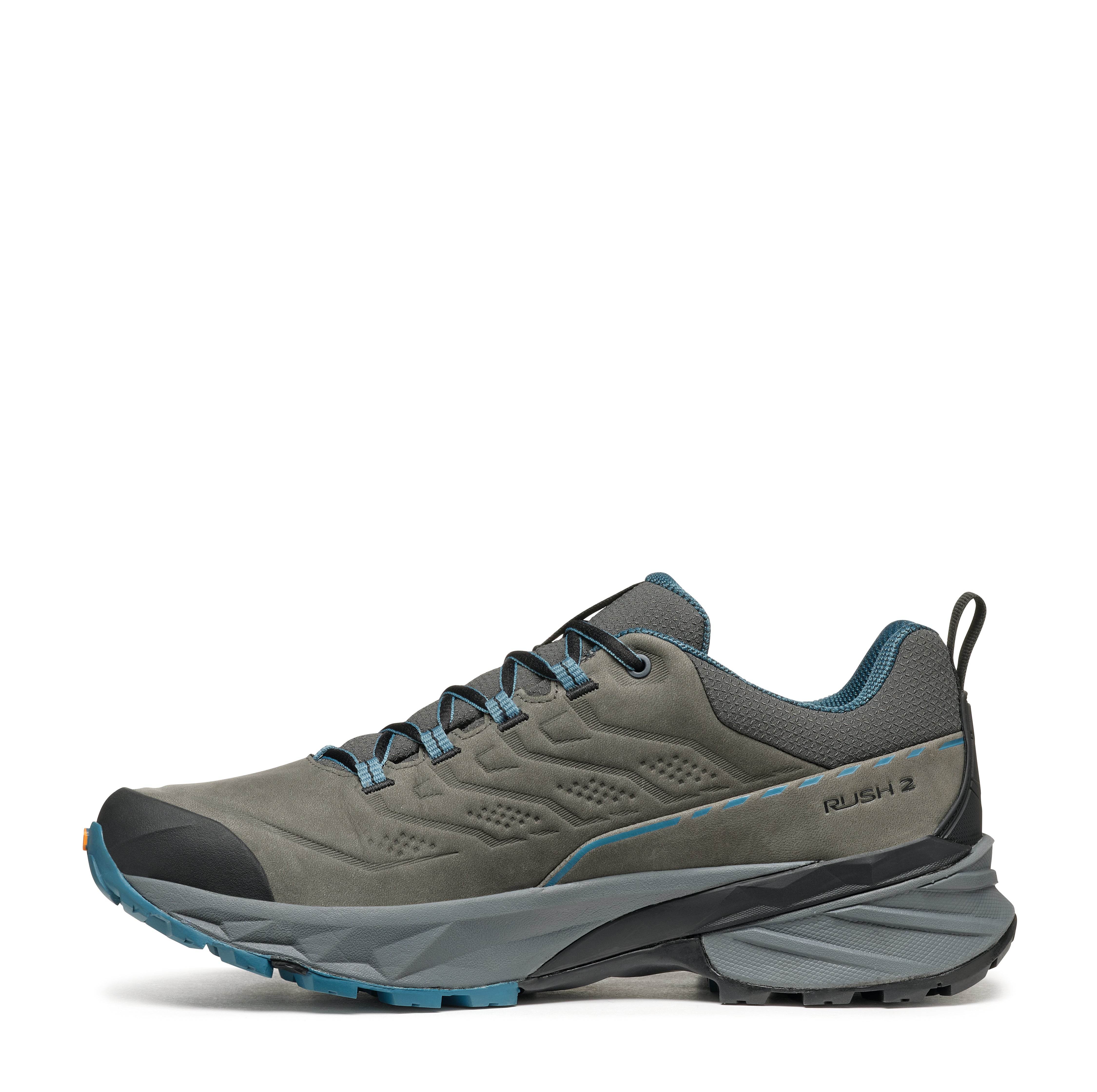 Scarpa Men's Rush 2 Pro Gore-Tex Trail Shoes (Titanium/Ocean)