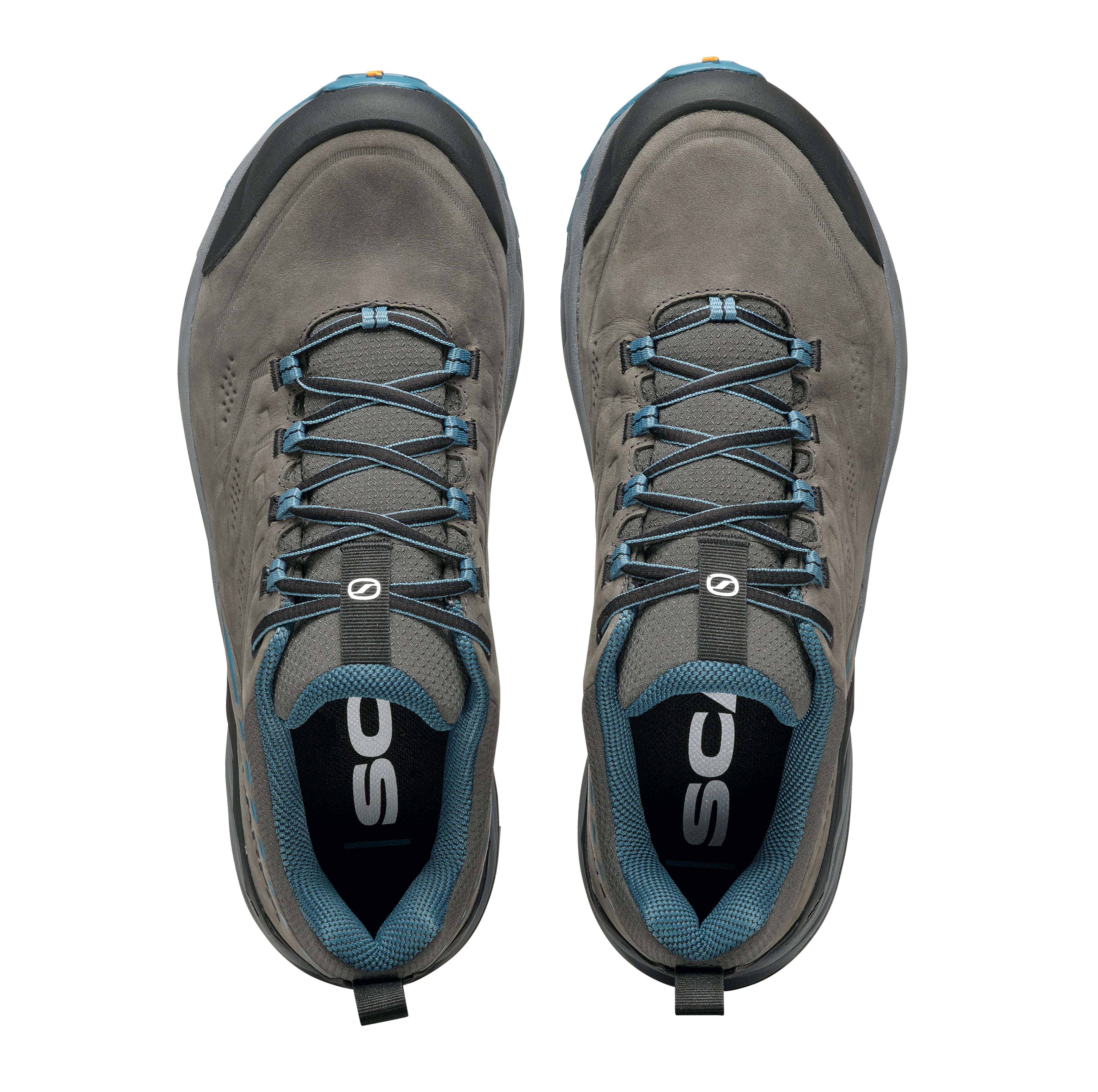 Scarpa Men's Rush 2 Pro Gore-Tex Trail Shoes (Titanium/Ocean)