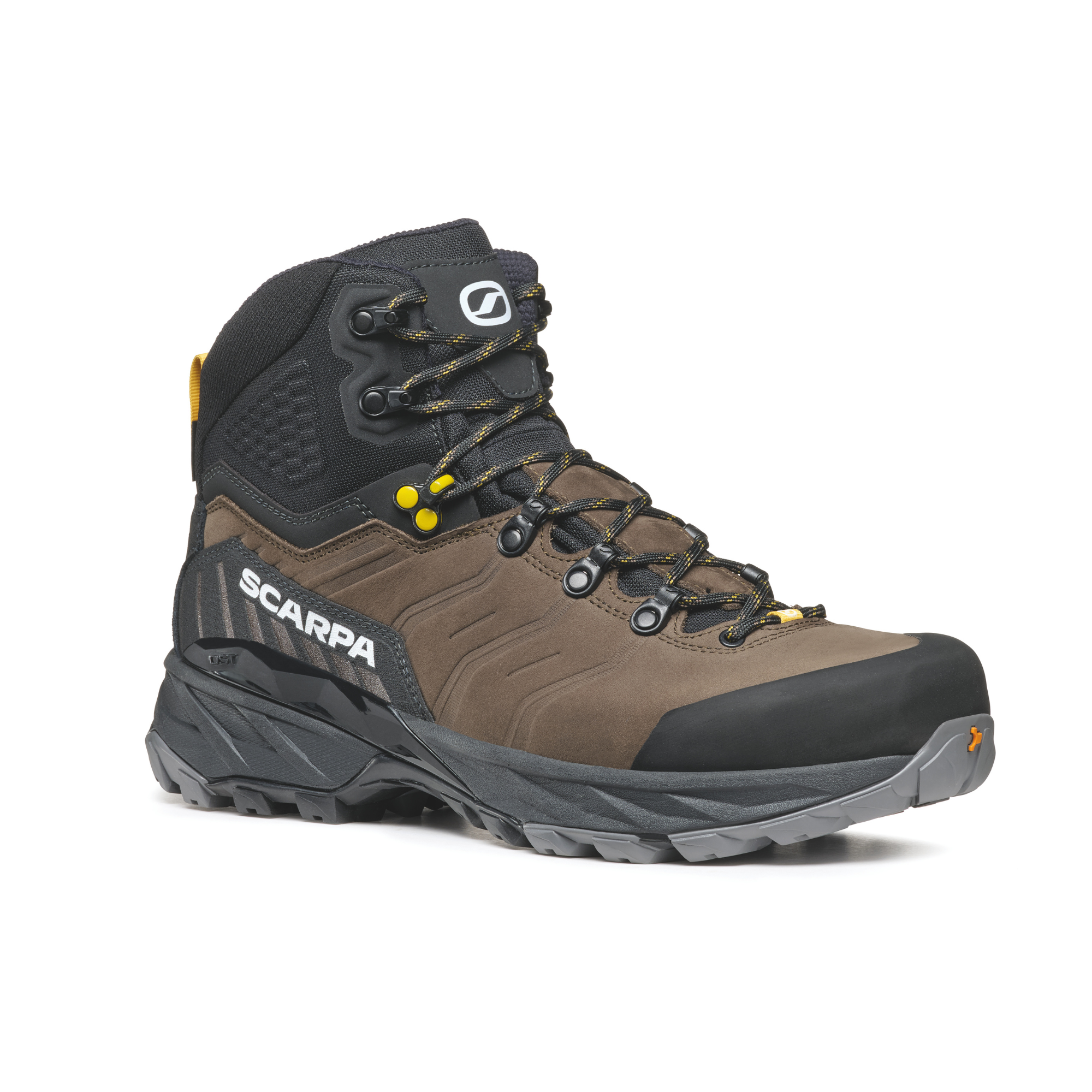 Scarpa Men's Rush Trek Pro Gore-Tex Hillwalking Boots (Volcano/Mustard)