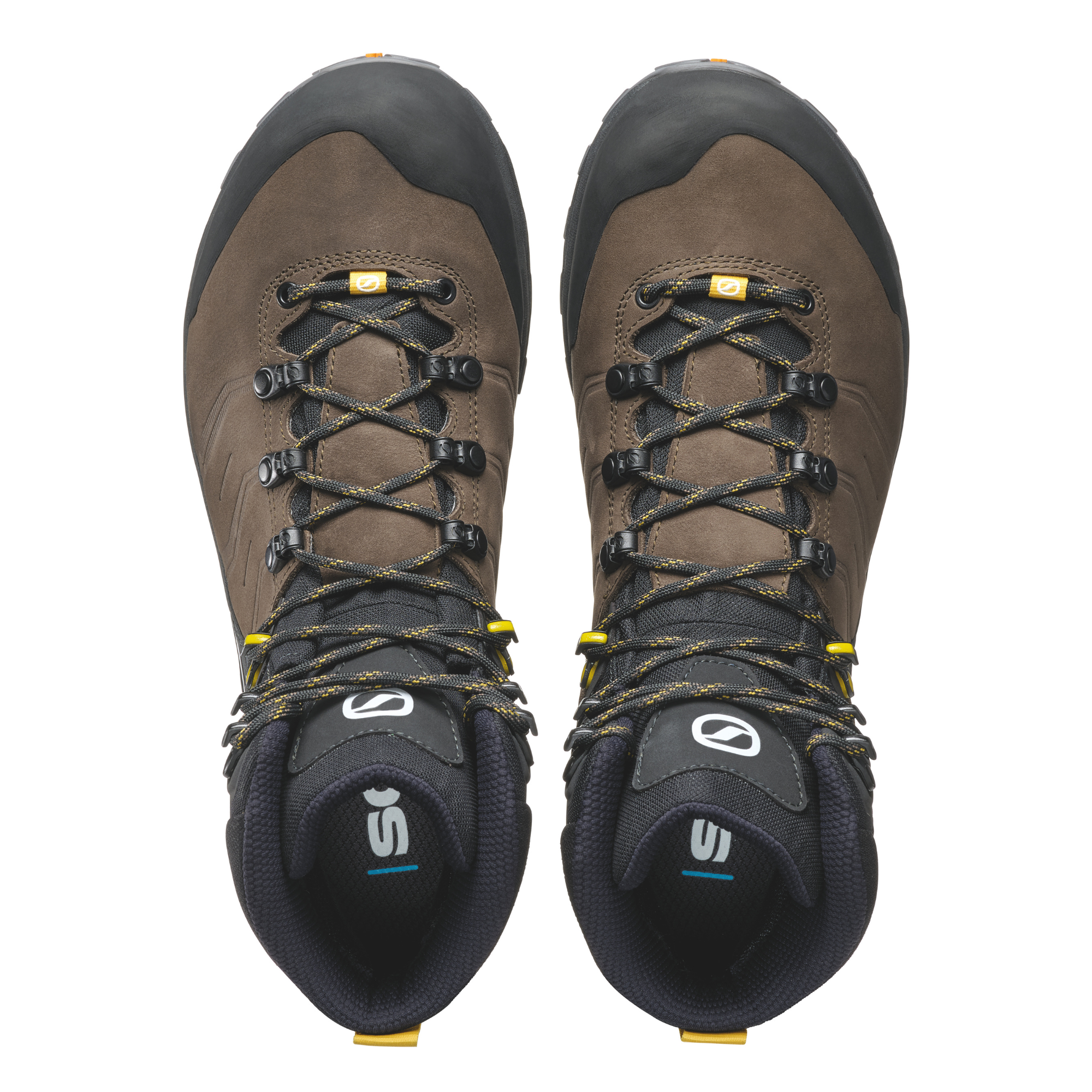 Scarpa Men's Rush Trek Pro Gore-Tex Hillwalking Boots (Volcano/Mustard)