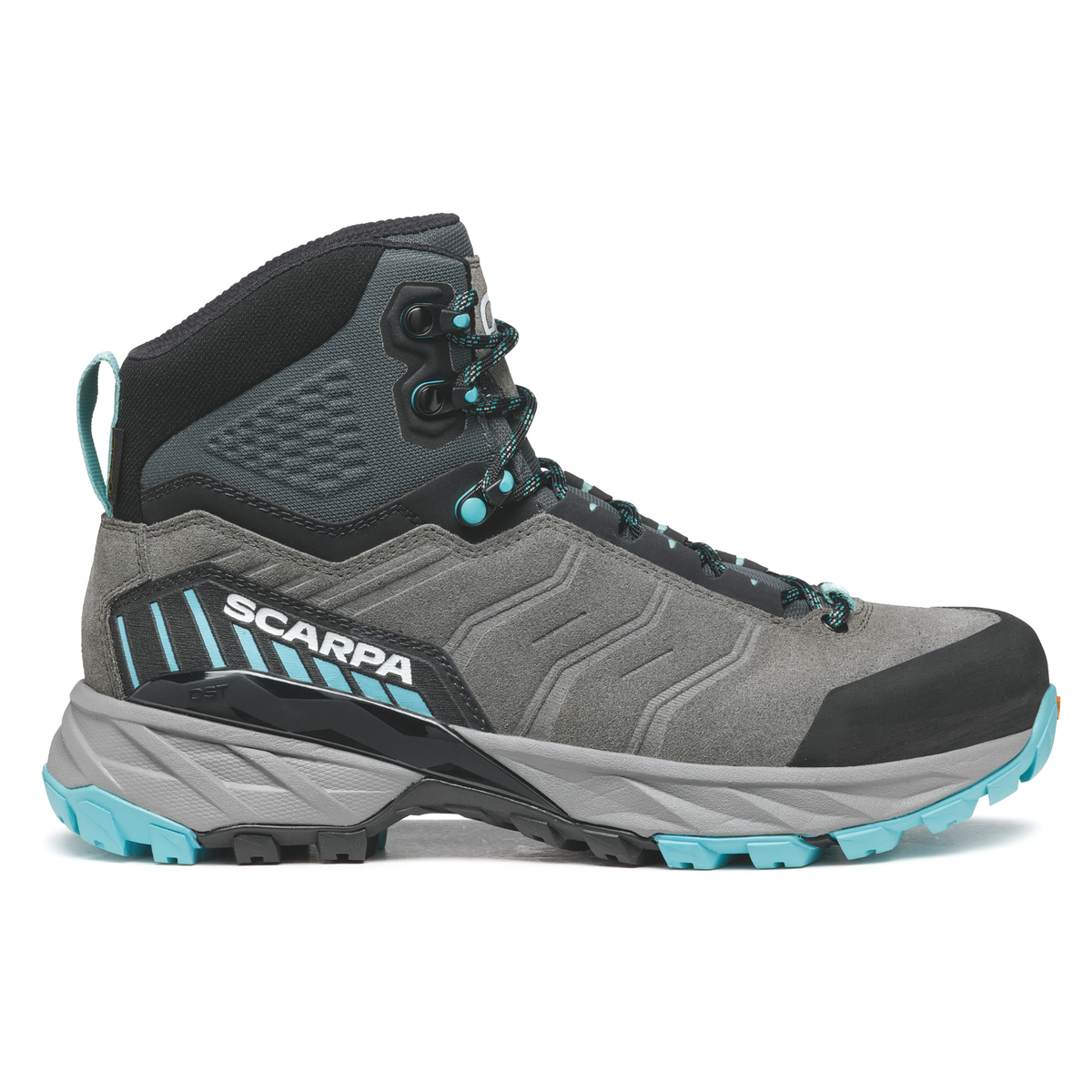Scarpa Women's Rush TRK Gore-Tex Hillwalking Boots Mid Grey Aqua 63143-202