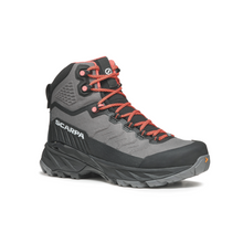 Load image into Gallery viewer, Scarpa Women's Rush Trek Light Vegan Gore-Tex Hillwalking Boots (Grey/Coral)