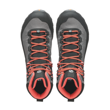 Load image into Gallery viewer, Scarpa Women's Rush Trek Light Vegan Gore-Tex Hillwalking Boots (Grey/Coral)