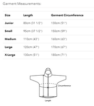 Load image into Gallery viewer, Robie Unisex Dry Series Recycled Long Sleeve Changing Robe (Black/Charcoal/Blue Atoll)