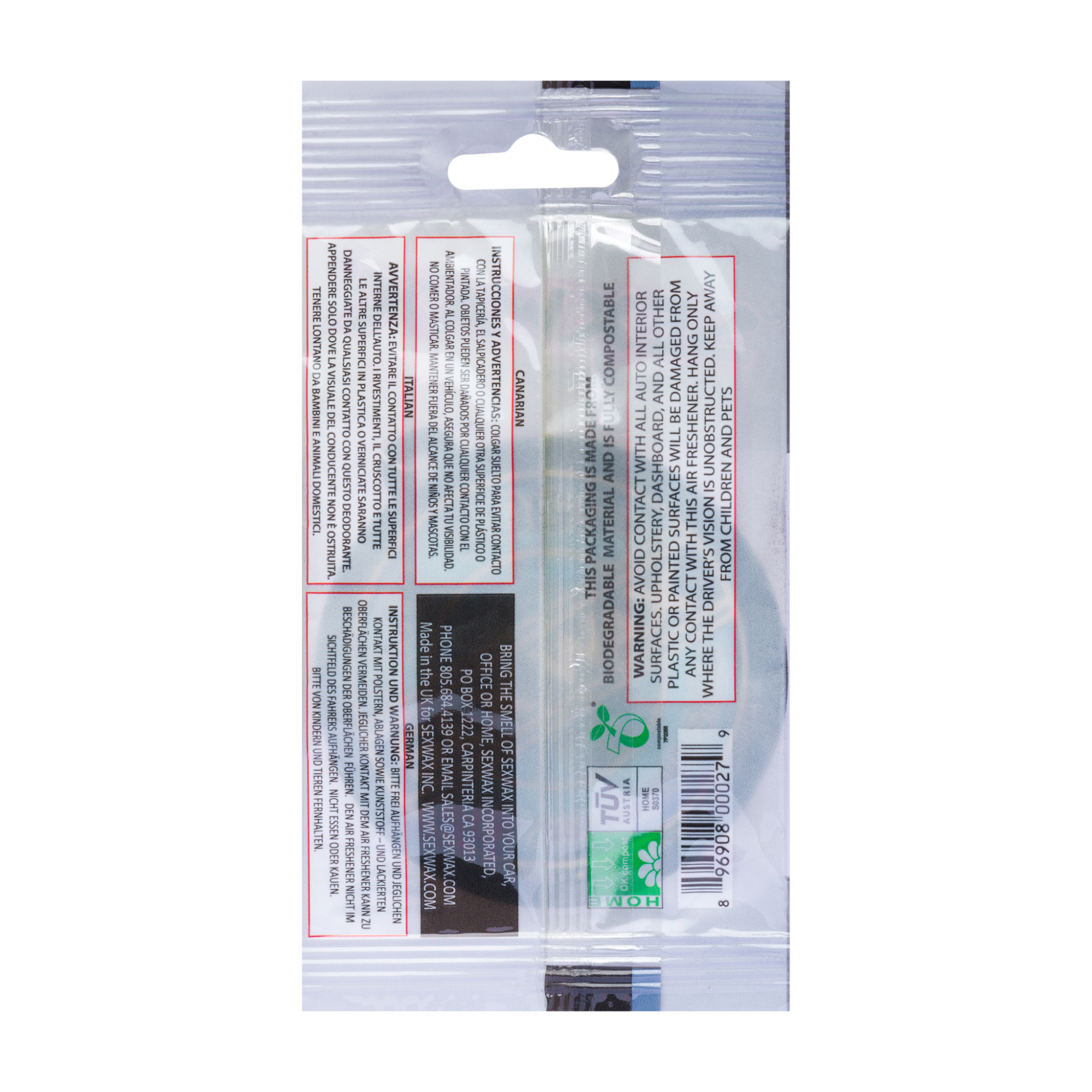 SexWax Airfreshener (Grape)