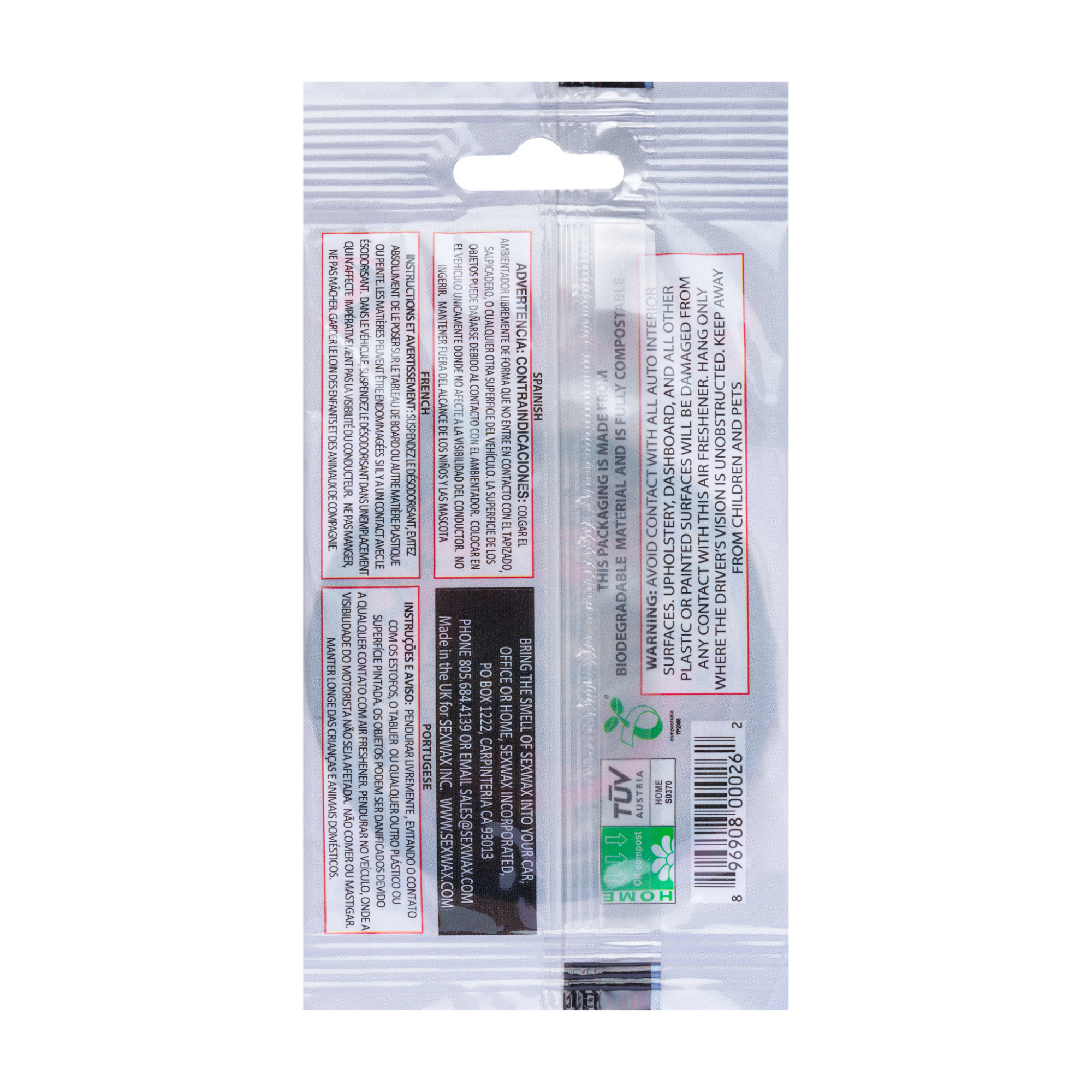 SexWax Airfreshener (Strawberry)