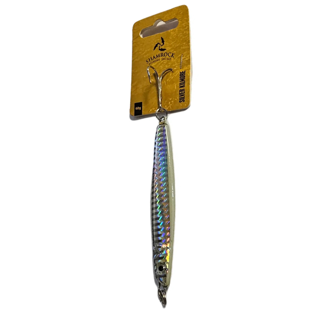 Shamrock Tackle Metal Lure (12cm/60g)(Silver Kilmore)