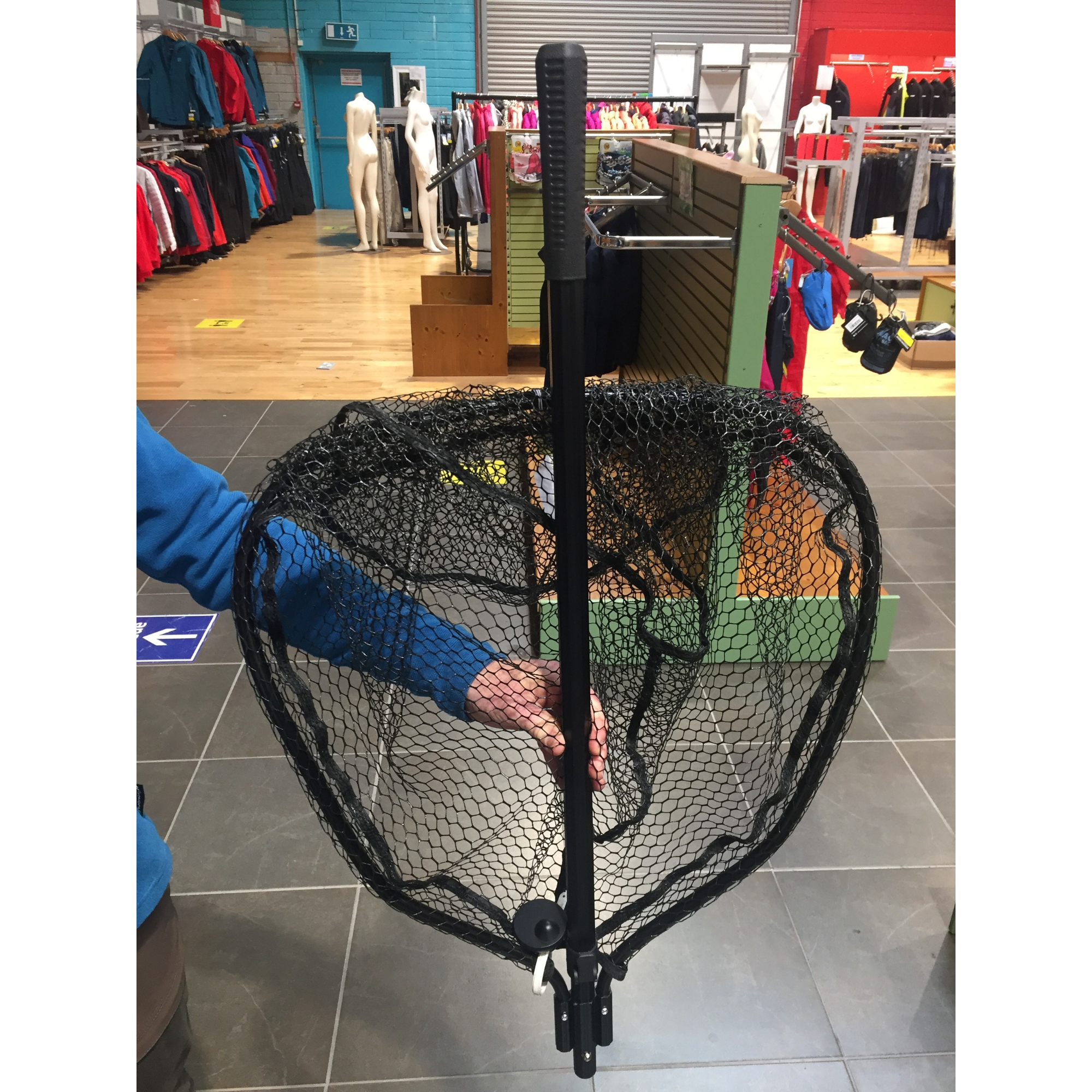 Silstar Telescopic Rubber Mesh Boat Net