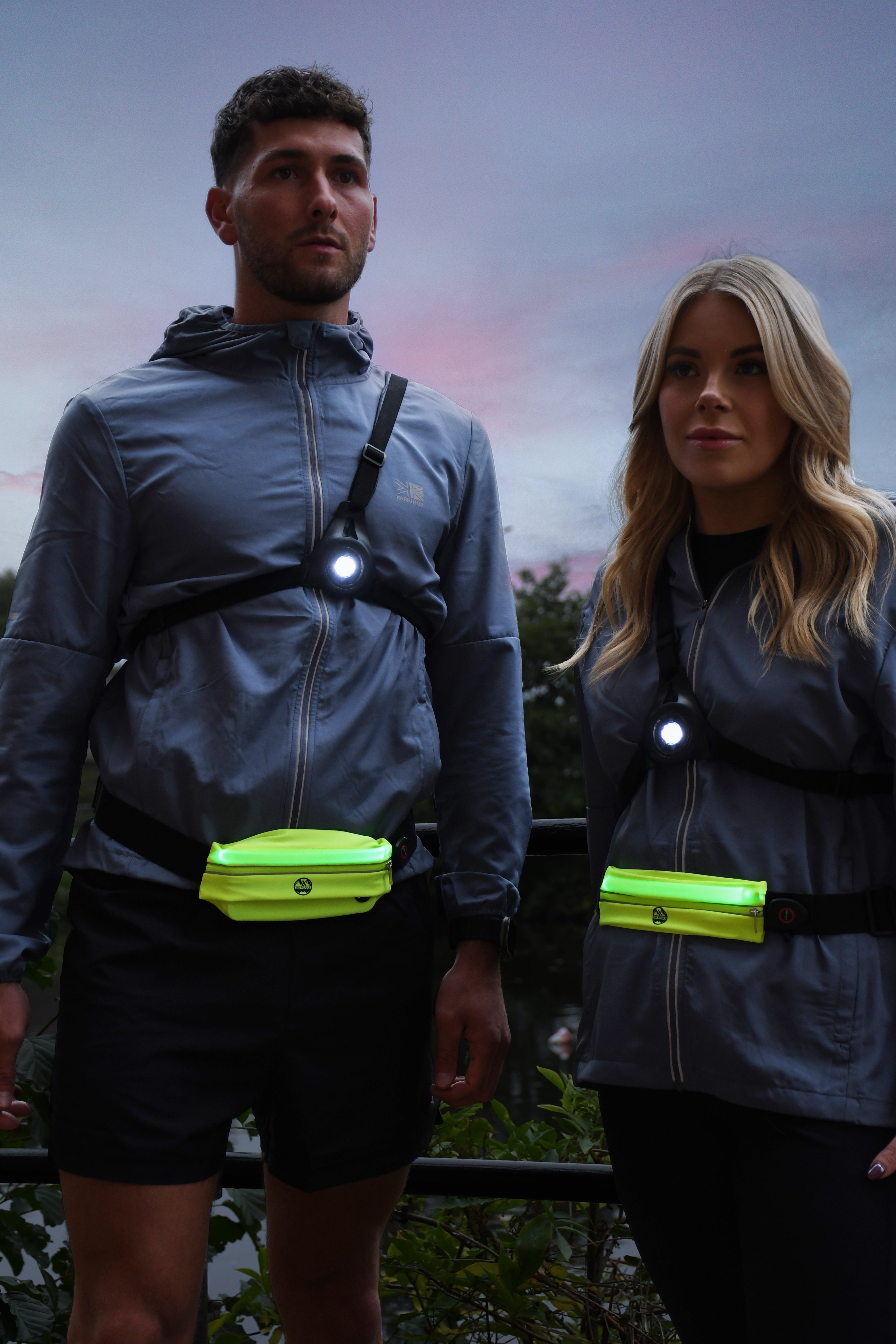 Six Peaks LED Running Belt (Neon Yellow)